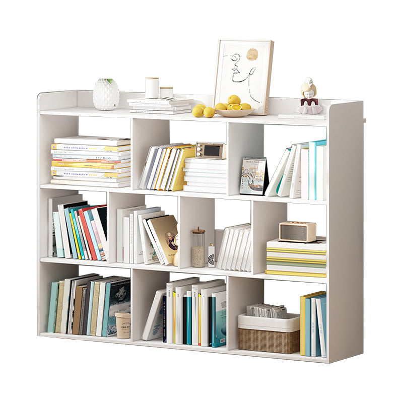 35"H Contemporary Bookcase Etagere Book Shelf Engineered Wood for Study Room