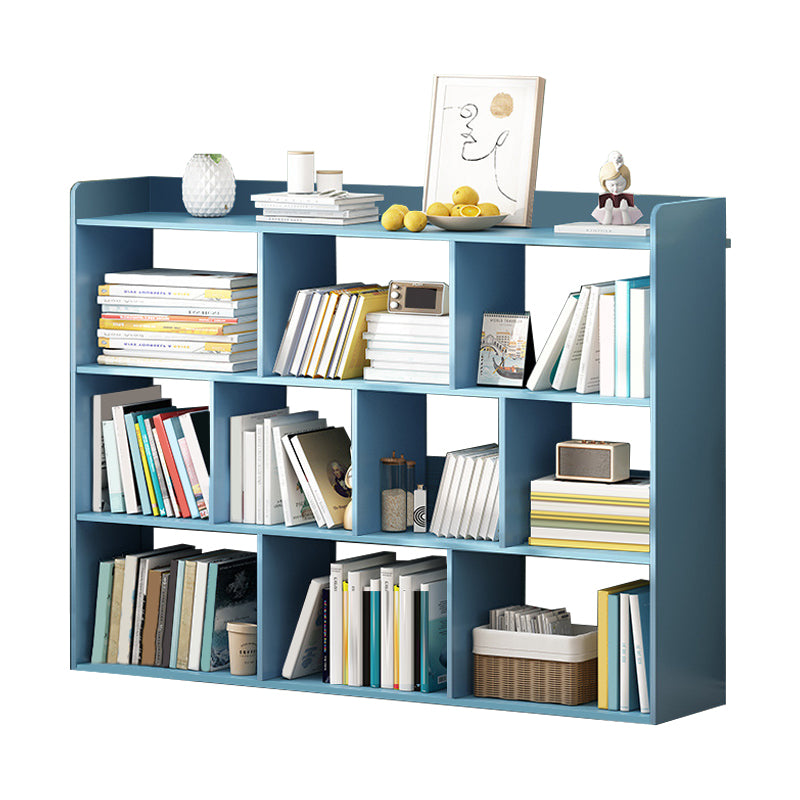 35"H Contemporary Bookcase Etagere Book Shelf Engineered Wood for Study Room