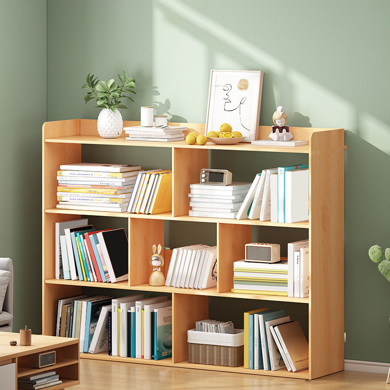 35"H Contemporary Bookcase Etagere Book Shelf Engineered Wood for Study Room