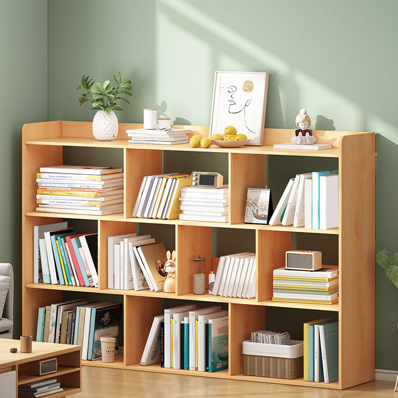 35"H Contemporary Bookcase Etagere Book Shelf Engineered Wood for Study Room