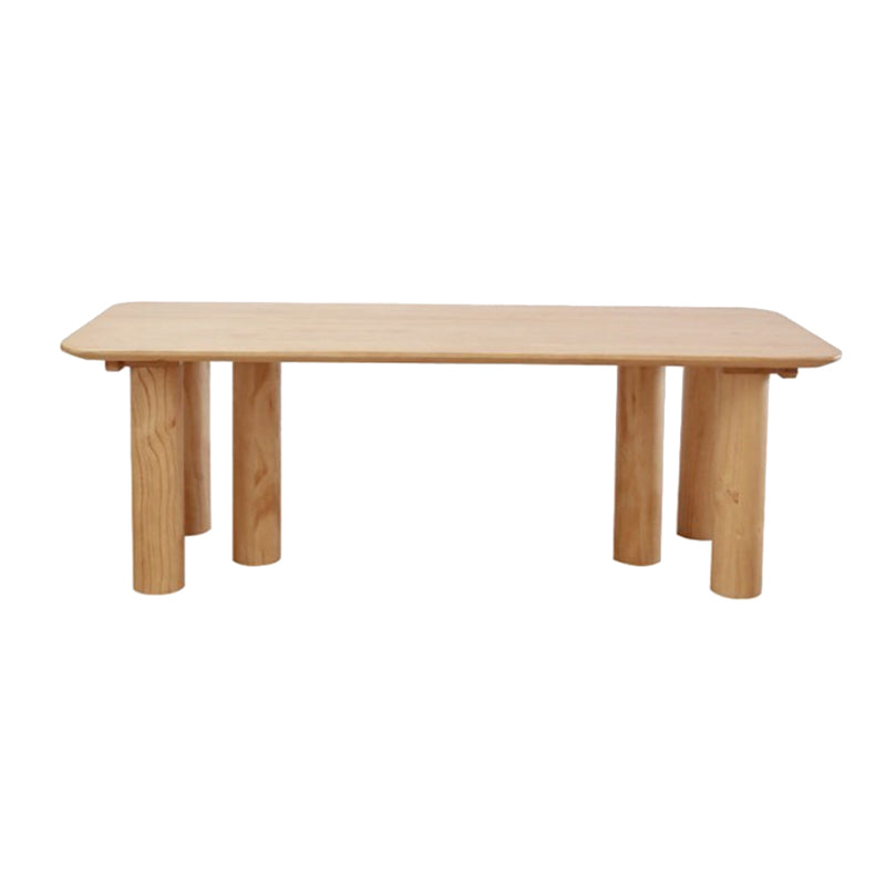 Modern Dining Set 1/5/7 Pieces Rectangle Pine Wood Dining Table for Living Room