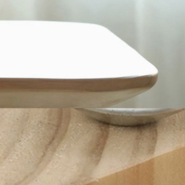 Modern Dining Set 1/5/7 Pieces Rectangle Pine Wood Dining Table for Living Room