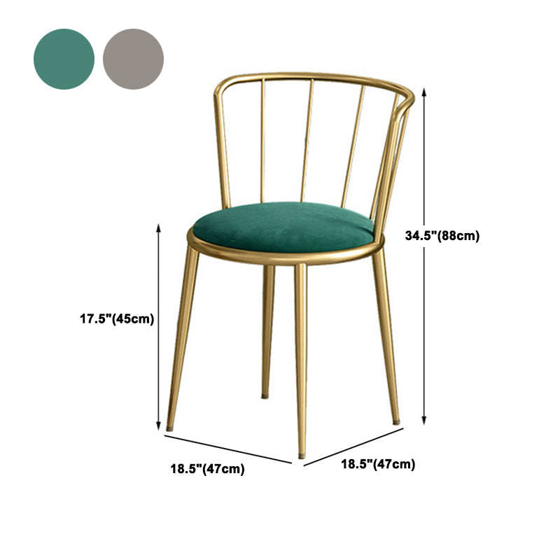 Glam Stone Dining Set Round 1/2/3/4/5 Pieces Dining Set for Home Use