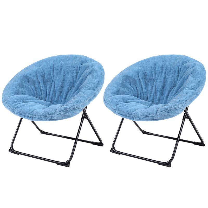 Nordic Armless with Black Legs Fixed Back Living Room Parsons Chair