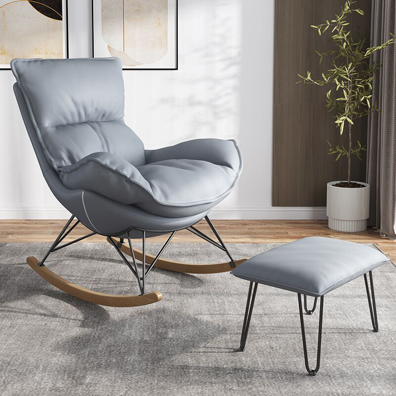 Simple Style Modern Rocker Chair Leisure Lounge Home Chaise Chair