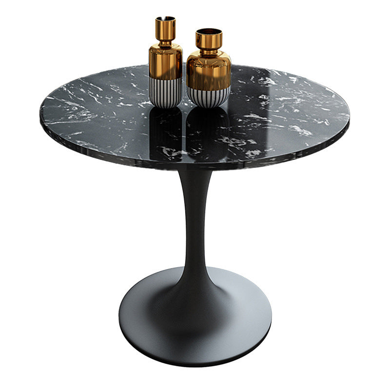Modern Round Dining Table Artificial Marble Tulip Table for Dining Room