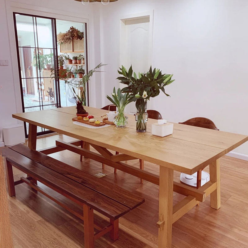 Simplicity Style Dining Table Rectangle Table for Home Kitchen