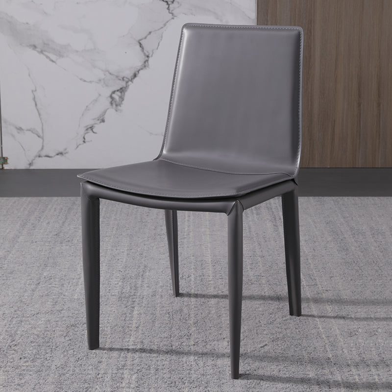 Upholstered Dining Side Chair Modern Armless Dining Chairs for Home