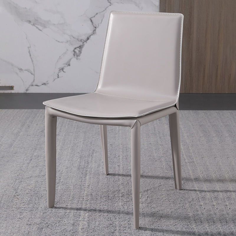 Upholstered Dining Side Chair Modern Armless Dining Chairs for Home