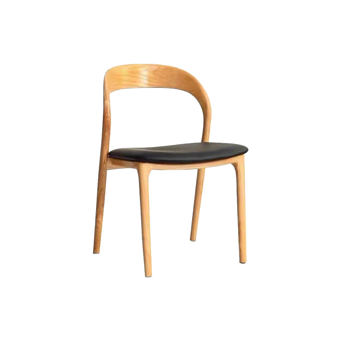 Upholstered Dining Side Chair Solid Wood Dining Room Chair for Home