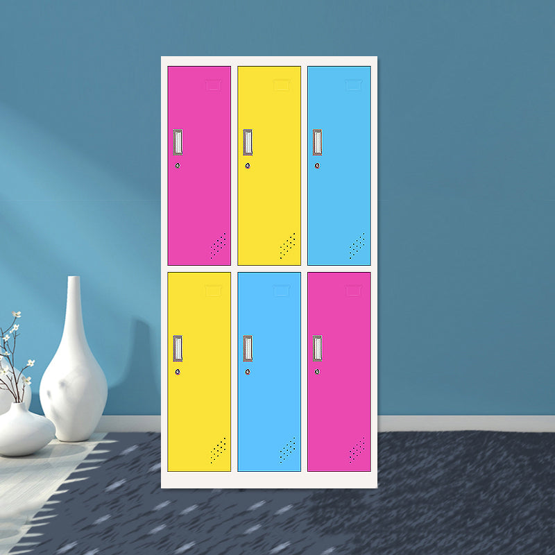 Hinged Wardrobe Armoire Contemporary Metal Wardrobe Cabinet for Home