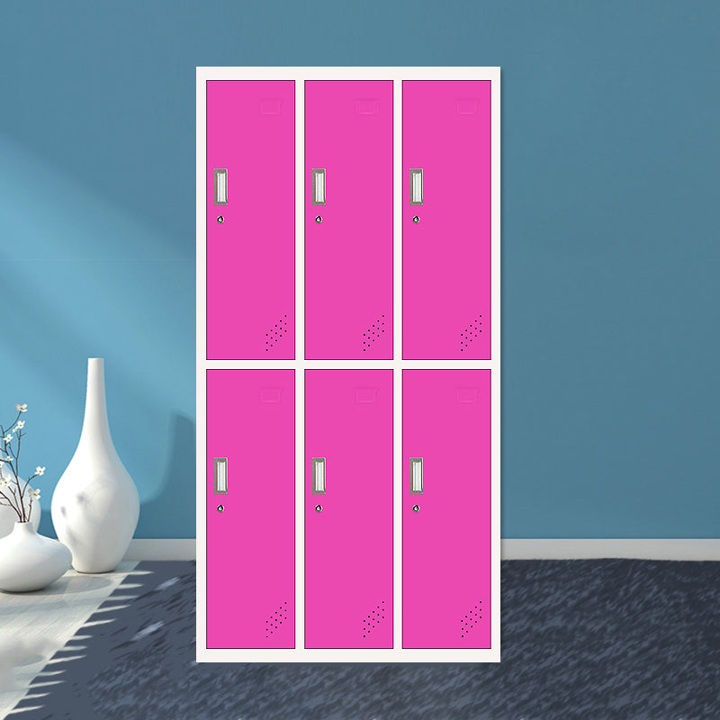 Hinged Wardrobe Armoire Contemporary Metal Wardrobe Cabinet for Home