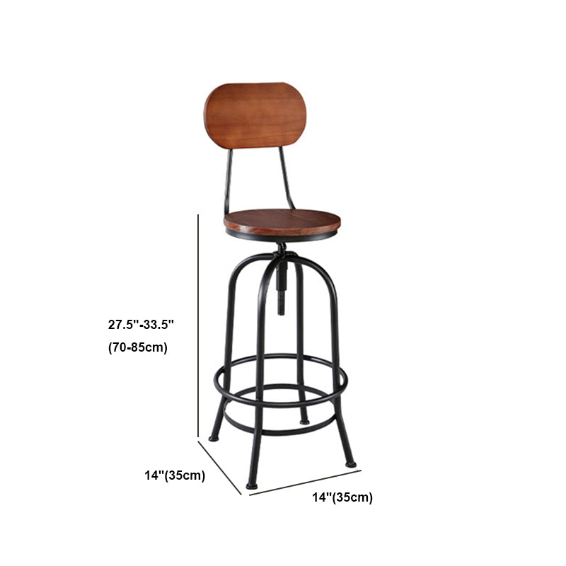 Industrial 1/2/3 Pieces Counter Height Set Rectangle Solid Wood Pub Table Set