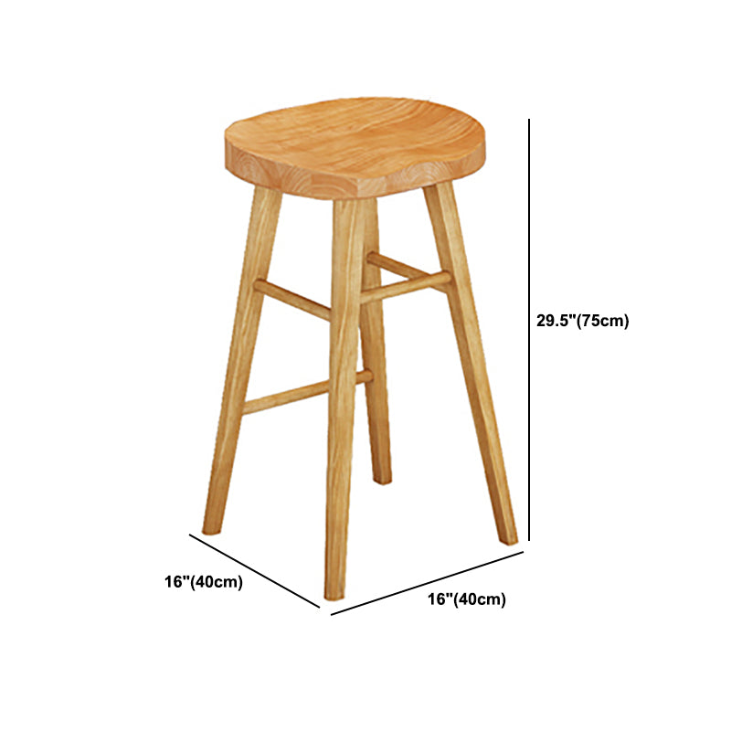 1/3/9 Pieces Modern Rectangular Pub Table Set Wooden Counter Table with Backless Stools