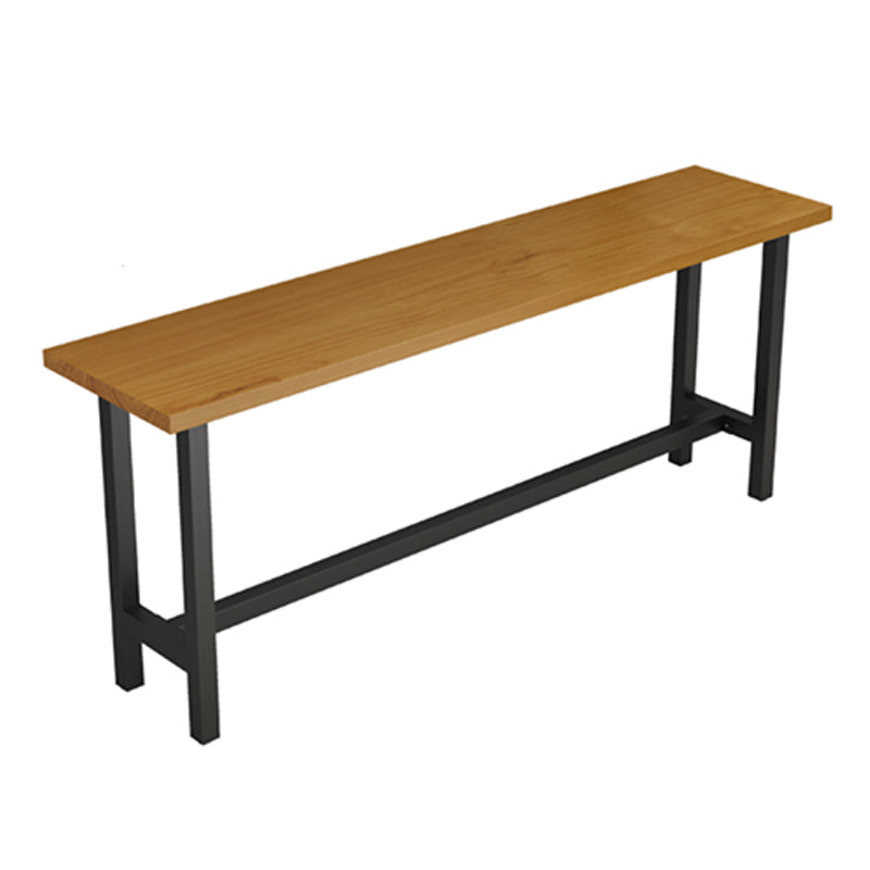 Modern Style 1/9 Pieces Bar Table Set Rectangle Pine Wood Counter Table for Cafe