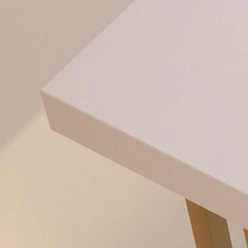 Glam Bar Table Set 1/2/3/5 Pieces Rectangle Bar Table with High Metal Stools