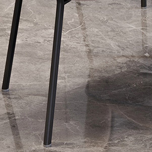 Modern Style Sintered Stone Dining Set Round 1/3/4/5 Pieces Dining Set for Home Use