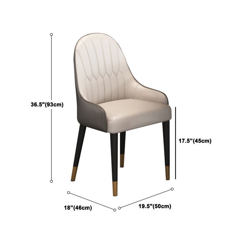 Glam Rectangle 1/4/5/6/7 Pieces Dinette Set Indoor White and Gold Dining Set