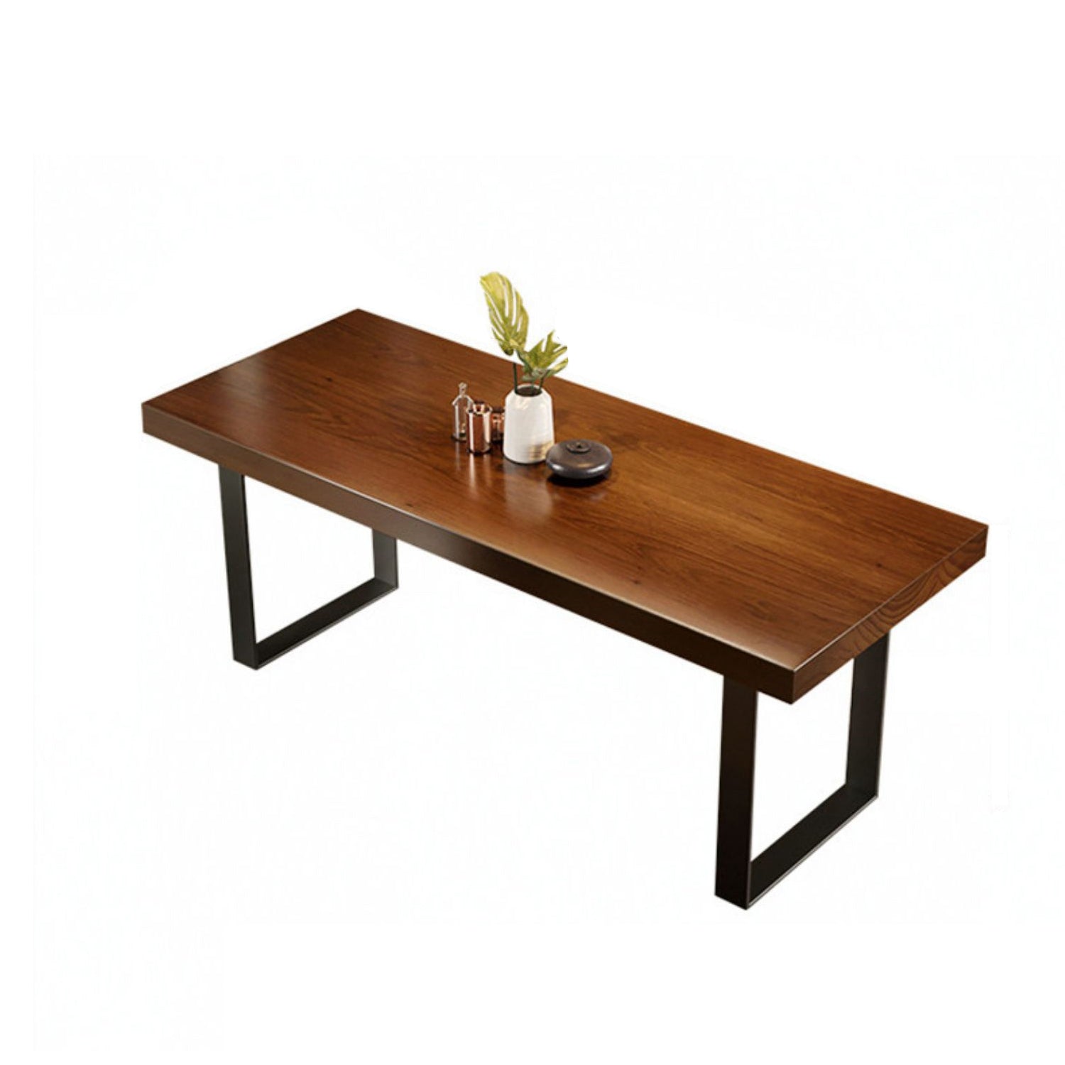 Modern Dining Set 1/5/7 Pieces Rectangle Pine Wood Dining Table for Canteen
