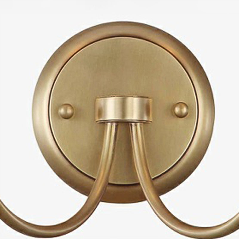 Glass Cylinder Wall Sconces Industrial Style Multi Lights Wall Mounted Lamps