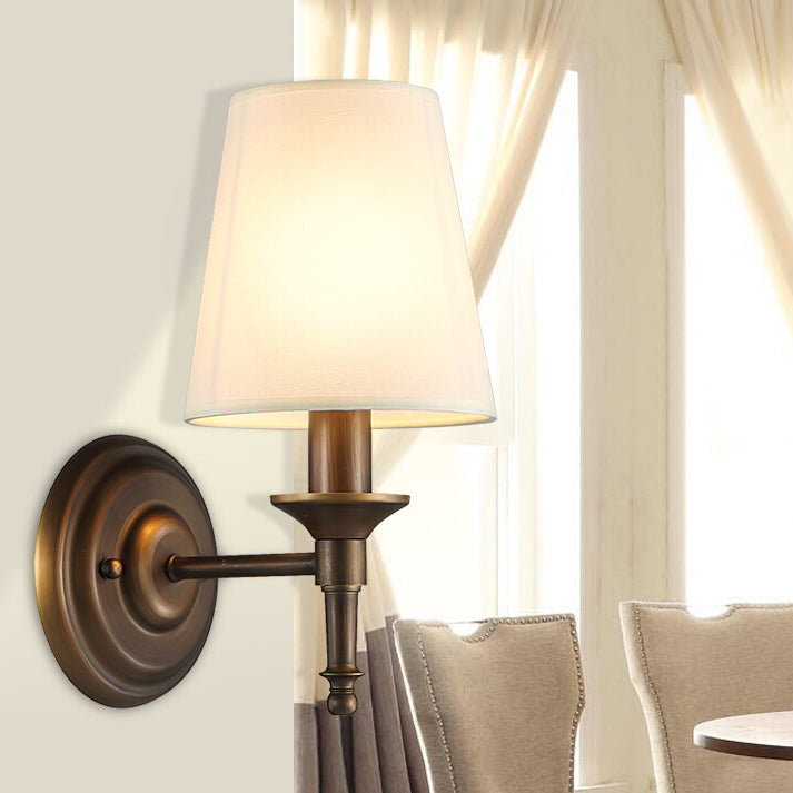 Modern Style Cylinder Wall Light Sconces Metal 1 Light Wall Lighting