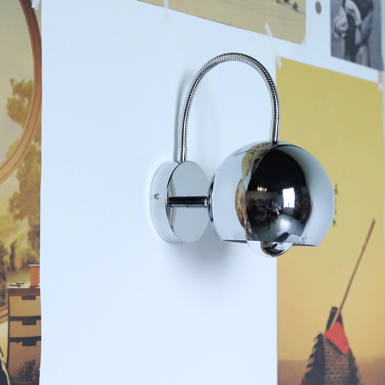 Modern Style Ball Wall Light Sconces Metal 1 Light Wall Lighting