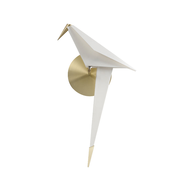 Nordic Style Metal Wall Light Bird Shape LED Wall Sconce for Living Room