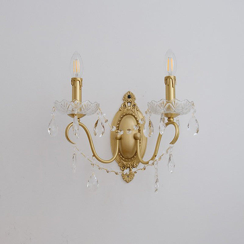 Modern Style Geometric Wall Light Sconces Metal Multi Lights Wall Lighting