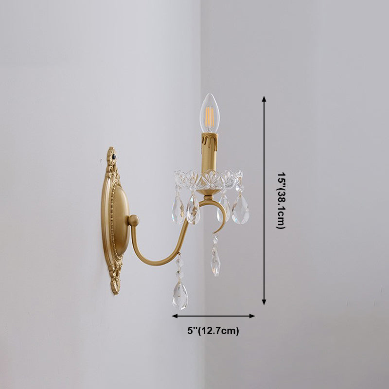 Modern Style Geometric Wall Light Sconces Metal Multi Lights Wall Lighting