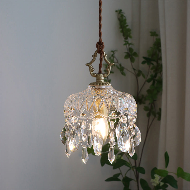 Modern Style Geometric Wall Mounted Lamps Glass 1 Light Wall Sconces