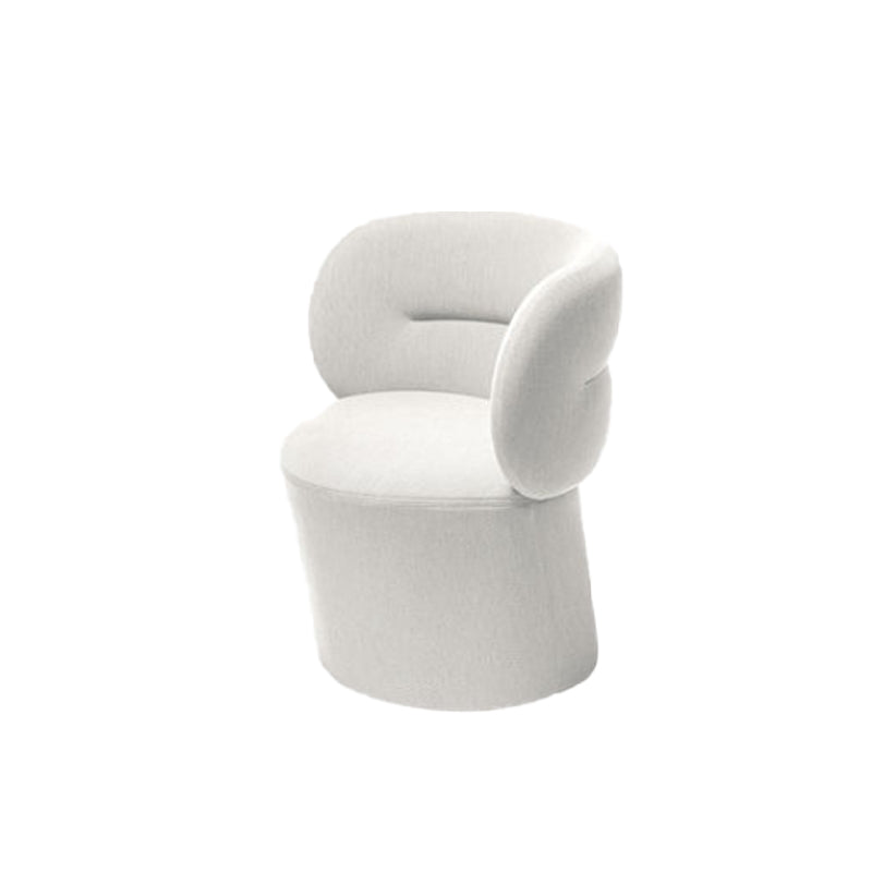 Nordic Style with Fabric Seat Armless Fixed Back Parsons Chair