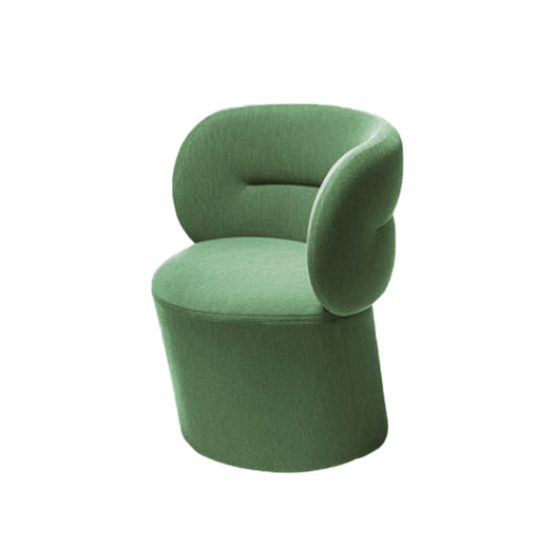 Nordic Style with Fabric Seat Armless Fixed Back Parsons Chair