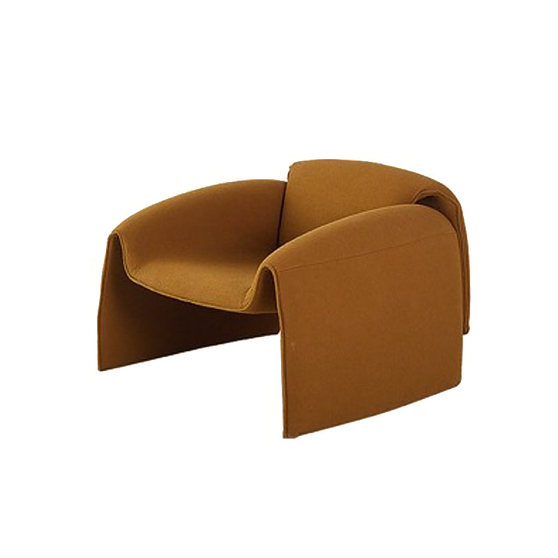 28.35" Wide Scandinavian Style Single Sofa Chair Polyester Arm Chair for Bedroom