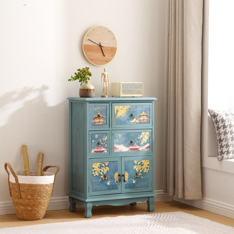 11.81-inch Width Storage Chest Traditional Solid Wood Dresser