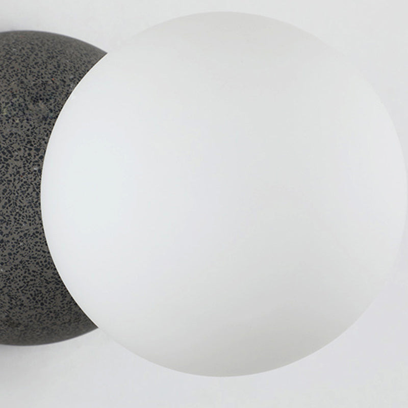 Modern Style Sphere Wall Light Sconces Glass 1 Light Wall Lighting Ideas