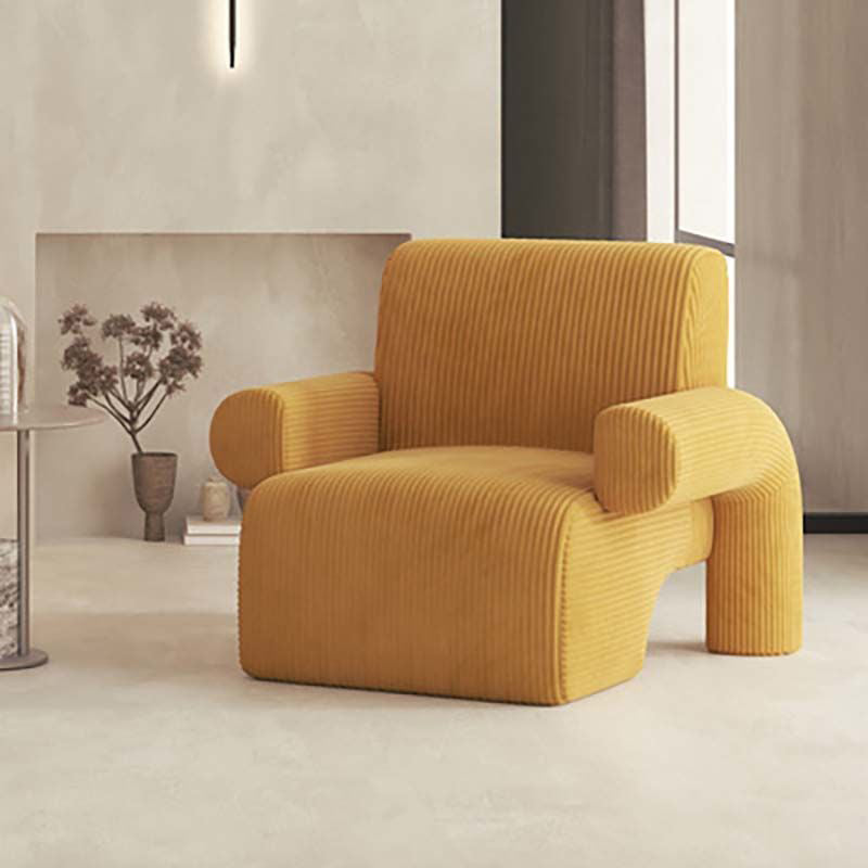 Nordic Arms Included Round Arms Tight Back Living Room Accent Armchair