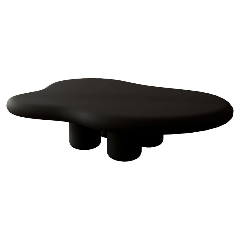 Scandinavian 3 Legs Coffee Table Free form Wooden Coffee Table for Home