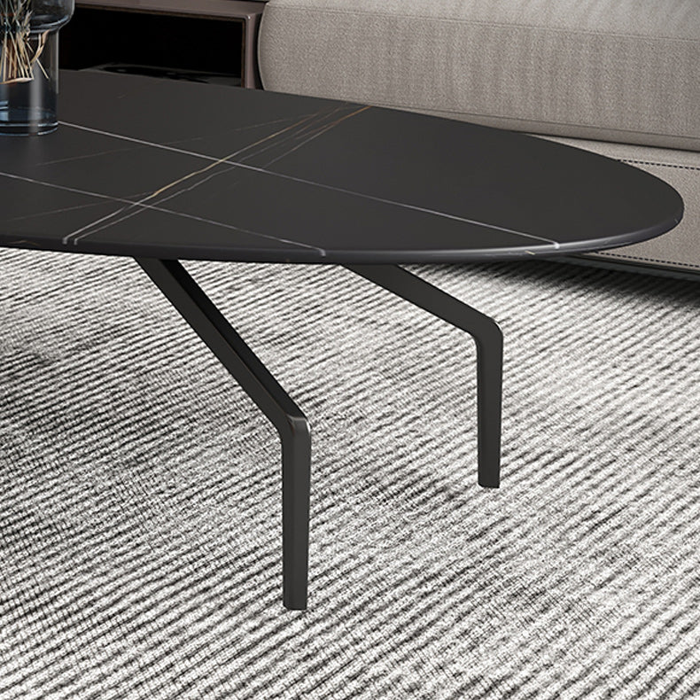 Glam Slate Coffee Cocktail Table  4 Legs Cocktail Table for Living Room