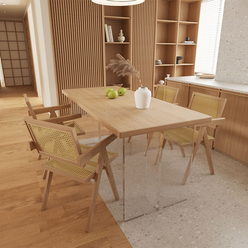 Simplicity Style Dining Table Natural Table for Home Kitchen without Chair