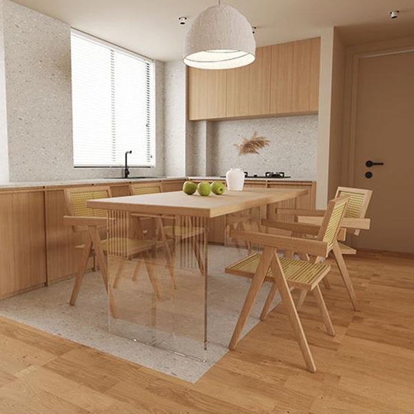 Simplicity Style Dining Table Natural Table for Home Kitchen without Chair