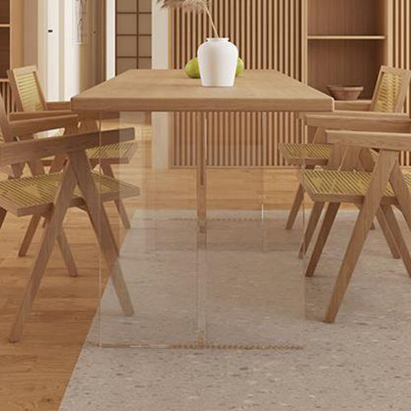 Simplicity Style Dining Table Natural Table for Home Kitchen without Chair
