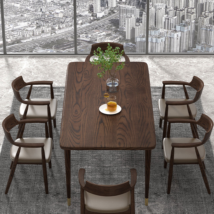 Solid Wood Table Simplicity Style Dining Table for Home and Kitchen