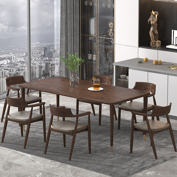 Solid Wood Table Simplicity Style Dining Table for Home and Kitchen