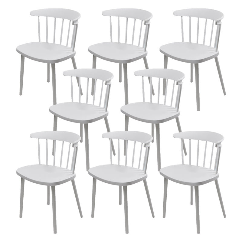 Contemporary Dining Room Chair Plastic Side Chair for Home Use