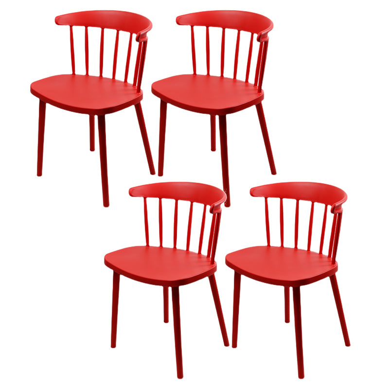 Contemporary Dining Room Chair Plastic Side Chair for Home Use