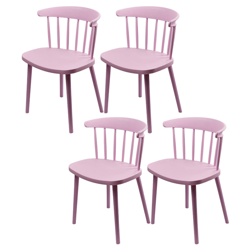 Contemporary Dining Room Chair Plastic Side Chair for Home Use