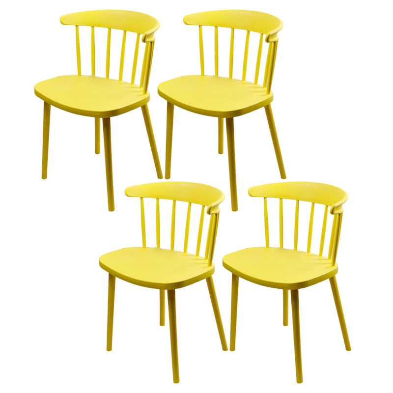 Contemporary Dining Room Chair Plastic Side Chair for Home Use