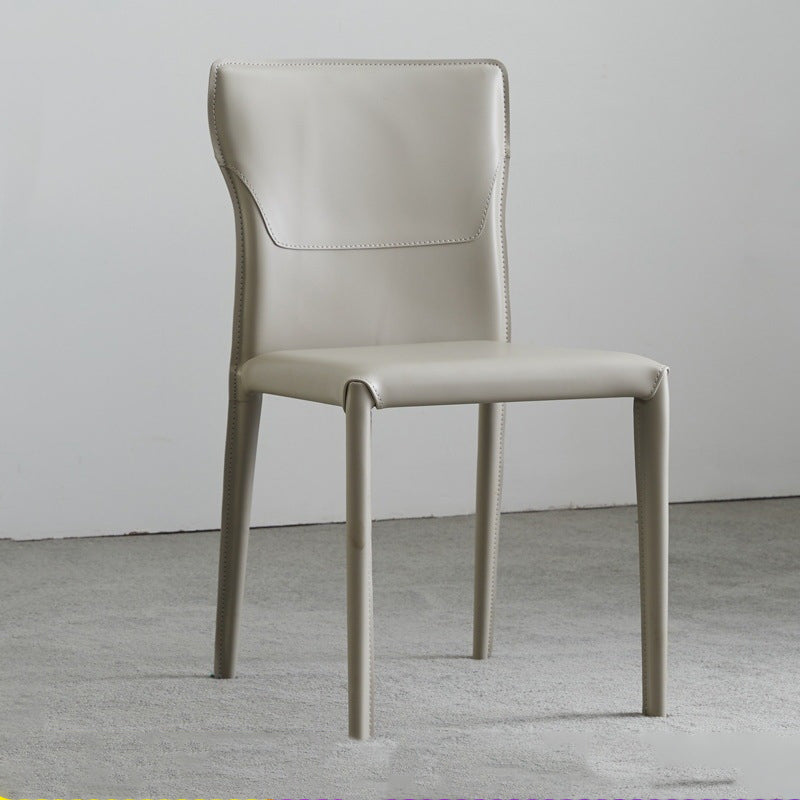 Contemporary Armless Dining Chairs Upholstered Chair for Home