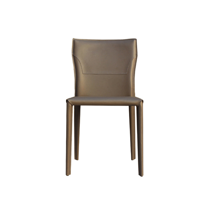 Contemporary Armless Dining Chairs Upholstered Chair for Home