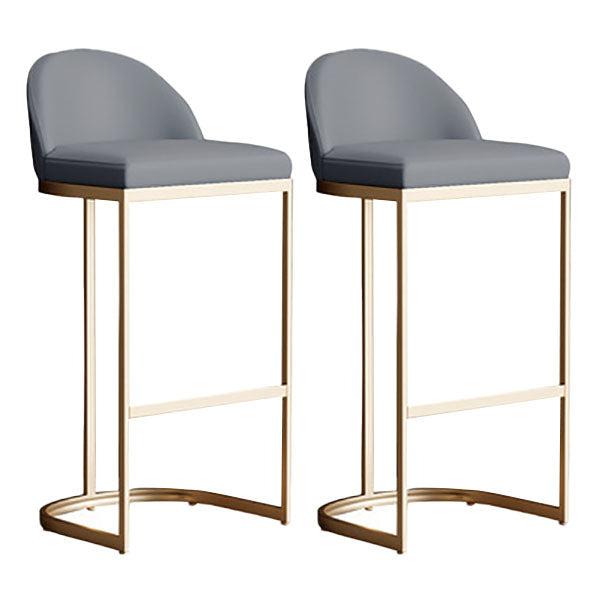 Glam Style Bar Table Set 1/2/5 Pieces Rectangle Bar Table with Metal High Stools for Home